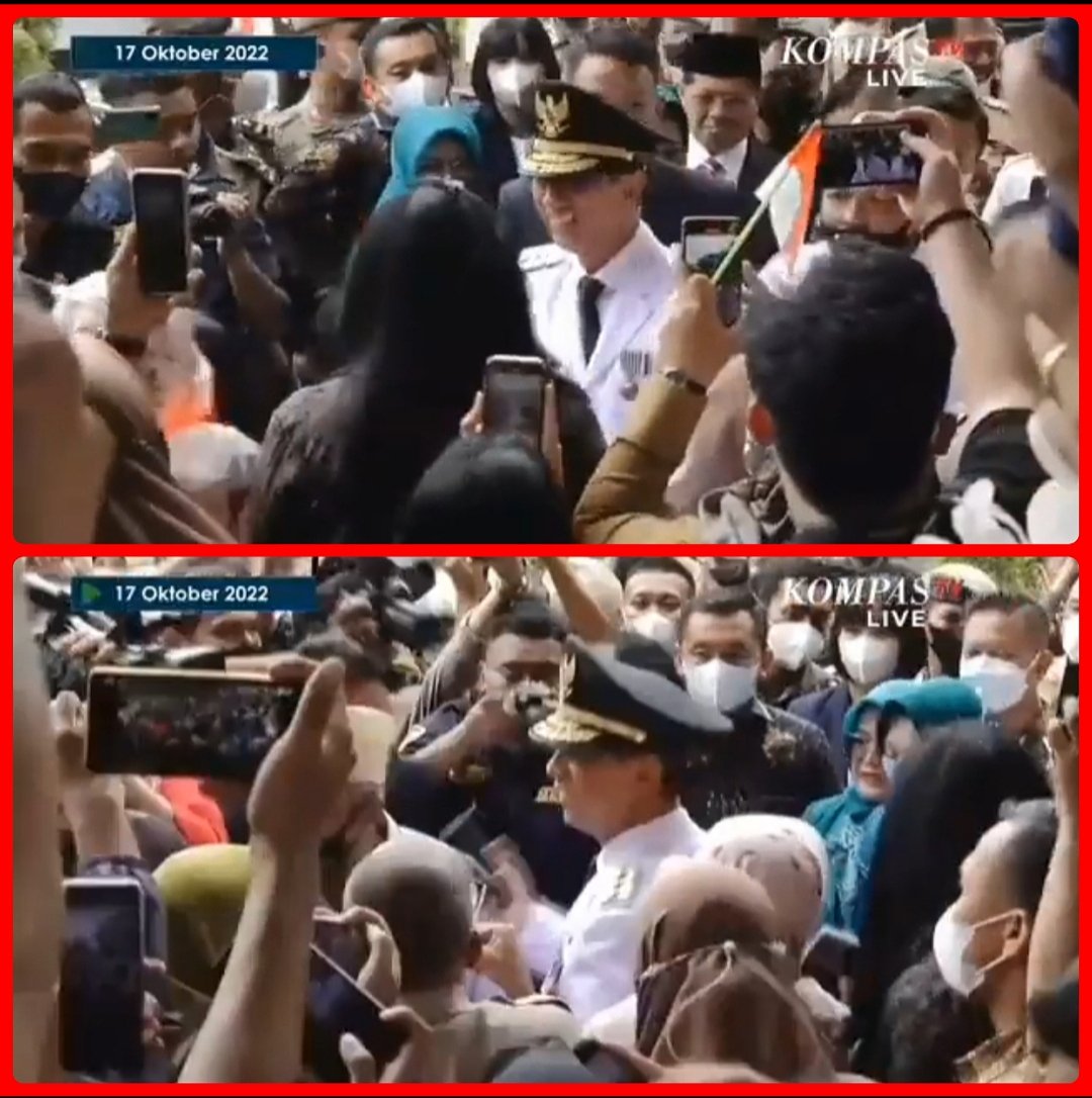 Warga DKI Jakarta sangat antusias dan gembira menyambut Gubernur yg baru... 👍😁✍️