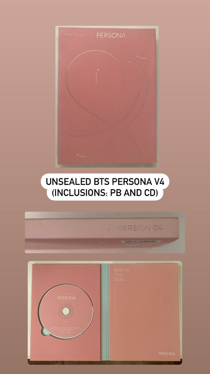 iStanB1_'s tweet photo. wts lfb unsealed albums

•BTS PERSONA
-V1
-V4

•BTS WINGS
-G

Dm for more deets!

Ps. If you buy all, I’ll give you one free album (random and unsealed)

Rfs: decluttering and needs funds https://t.co/8kLCiklvdl