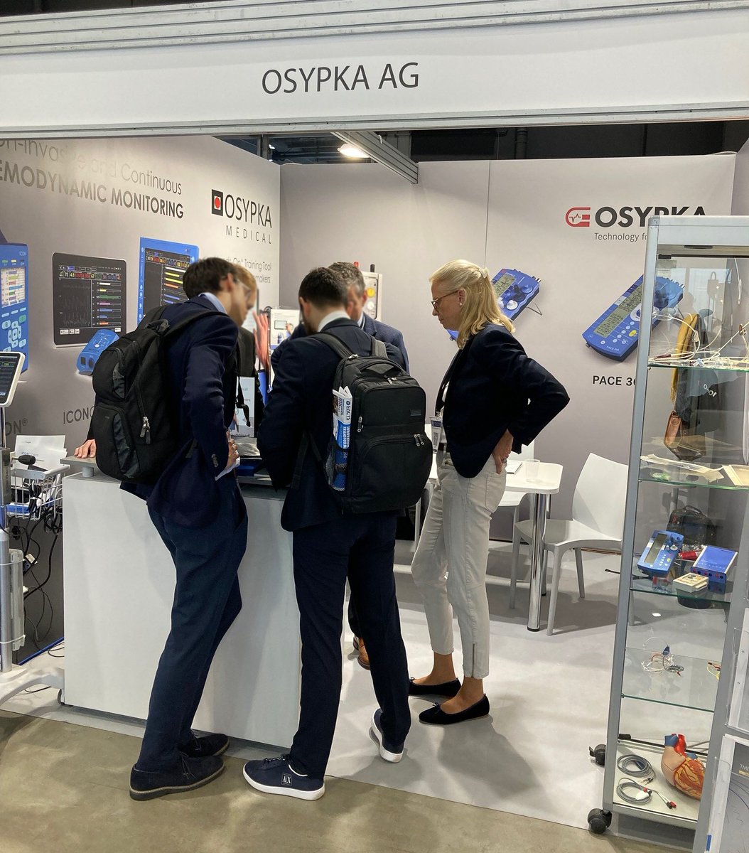 Also this year OSYPKA AG was pleased to participate in the EACTS fair in Milan.
Thank you for the numerous visits. We always appreciate to get in touch with our Business Partners and suppliers.