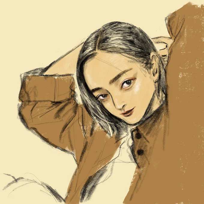 安達祐実さん 描きました 
