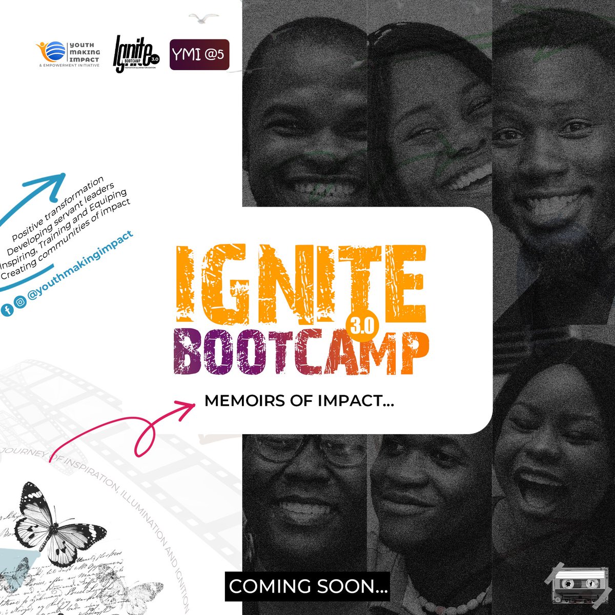 ymiglobal's tweet photo. That event that is set to inspire, illuminate and ignite transformation in one and in many. 
Ignite bootcamp is a call for world changers, nation builders, transformation agents and change makers.
#YMIglobal #youthmakingimpact #5thanniversary #ignitebootcamp #inspiration https://t.co/iuIVzfk1k7
