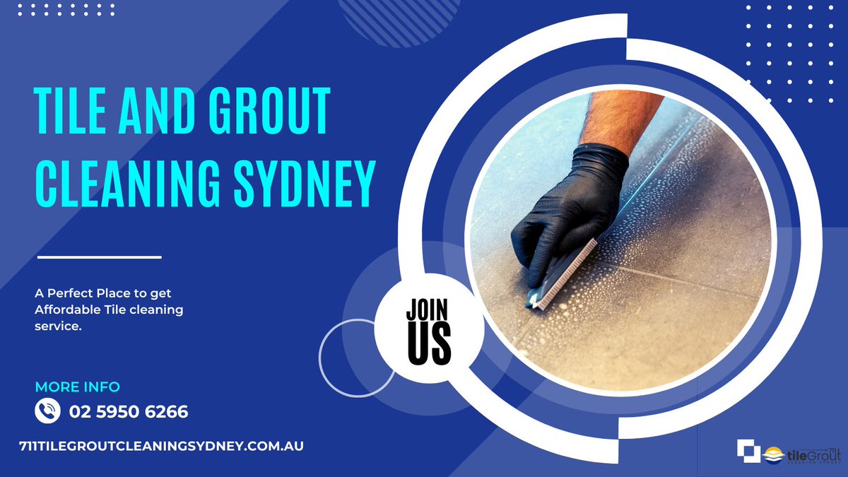 tilegroutcleasy's tweet photo. Dirty Tiles? Call 711 Tile Grout Cleaning and get Professional service with expert help. For more details, come online or dial our contact number.
View site: https://t.co/2pN9TYQtjK

#711tilegroutcleaningsydney #tileandgroutcleaning #tilecleaningsydney #groutcleaning https://t.co/7jFVfwtbaF