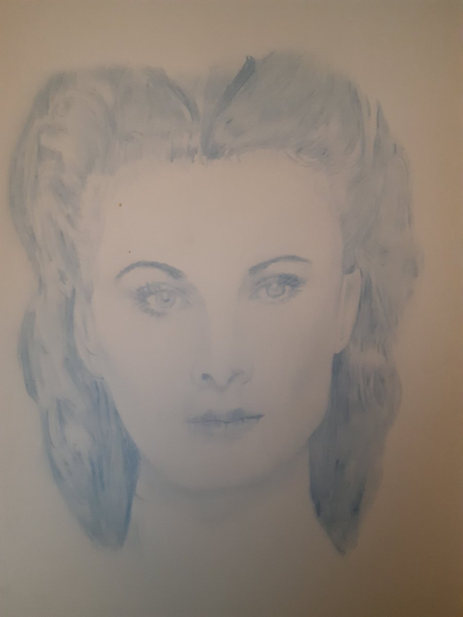 Natuurkruid's tweet photo. #artwork #artist #drawing #portrait #Pencildrawing #blueportrait #art https://t.co/mmiDm1KYfz