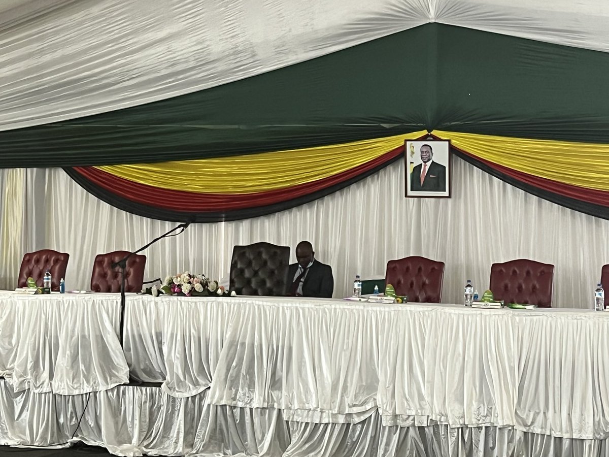 nickmangwana's tweet image. All is set up at State House, Bulawayo for the Launch of the Gukurahundi Community Consultations and Engagement Programme.