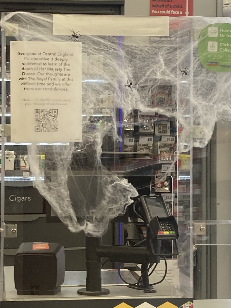 Was a little sad decorating our shop today @mansfieldroadcoop when it hit me that it would be the last time before I leave😥so if your passing please come in and have a go on our lucky dip, colouring competition or #pumkin competition to raise money for <a href="/DementiaUK/">Dementia UK</a> <a href="/mycoopfood/">Central Co-op Food</a>