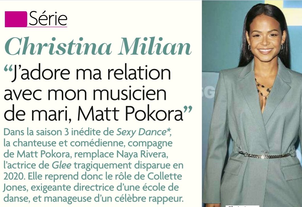 Romain_Nigita's tweet image. Cette semaine dans .@Telestarmag , mon interview de .@ChristinaMilian pour la saison 3 de #SexyDance ( aka #StepUpHighWater ) sur .@lionsgateplusfr