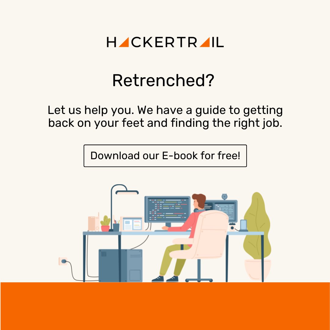 hackertrail's tweet image. The recent retrenchment did not only take away employment but more importantly a person&apos;s confidence and hope. For many of us, a job is not just a financial means, but a purpose in life. 

👉🏻 Download our retrenchment guide: bit.ly/3CFHqW9

#GetReadywithHT #HackerTrail