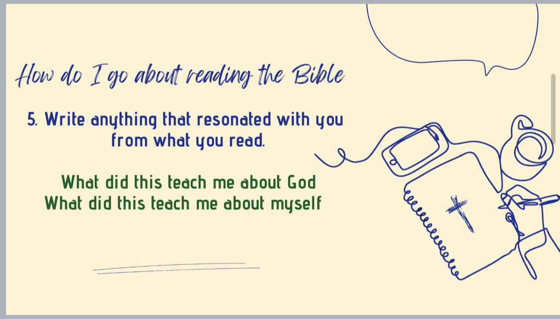 TUGmovement's tweet photo. A common hurdle we face when it comes to reading our Bible consistently is not knowing how or where to begin. We hope these pointers help you navigate reading your Bible much easily 🤗 https://t.co/bVwgJ2jfam