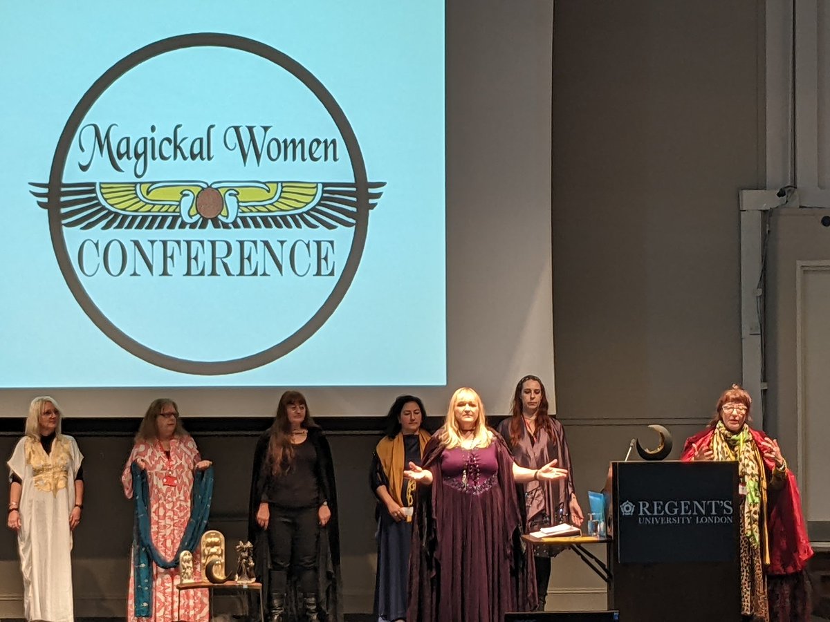 underthestone1's tweet photo. Well this weekend was rather wonderful it was so lovely to meet the @WomenOfMagick community in person after many many months of zoom events. Each person made the whole day a joyous occasion. https://t.co/abBTToXK4z
