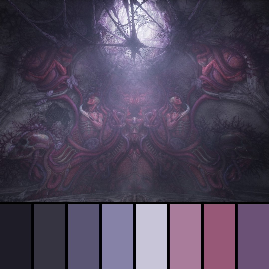 GameColors2's tweet photo. Scorn (2022) by Ebb Software.

#scorn #ebbsoftware #keplerinteractive #steam #epicgames #xbox #xboxseries #colors #colorpalette #gaming #videogames #scorngame #hrgiger #giger #alien #aliens #gore #bodyhorror #horror #tool #lateralus #flesh #bones https://t.co/IXLG1f80VY