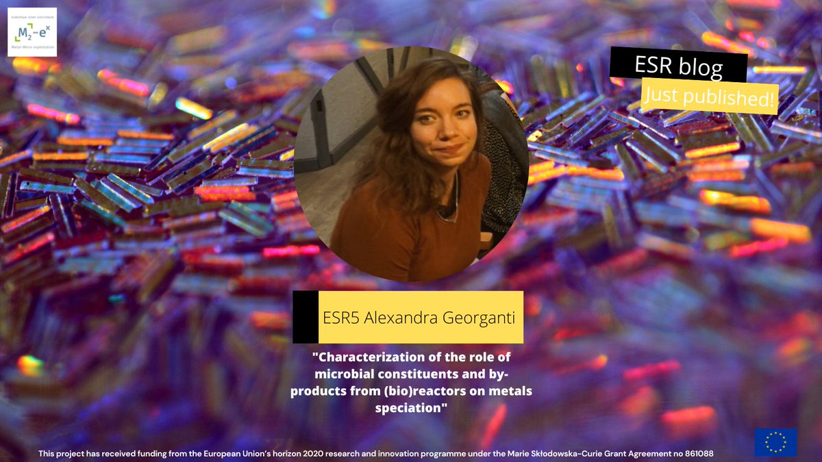 M2ex_ITN's tweet image. #M2exESRBlog: ESR5 Alexandra Georganti
shares the beginnings of women in science👩🔬
Click here to discover👉: m2ex-ejd.eu/2022/10/17/ale…
@Mariecurie_alum @MSCActions
#PhDife #womeninscience
#bioeconomy #ESRs #ITN.