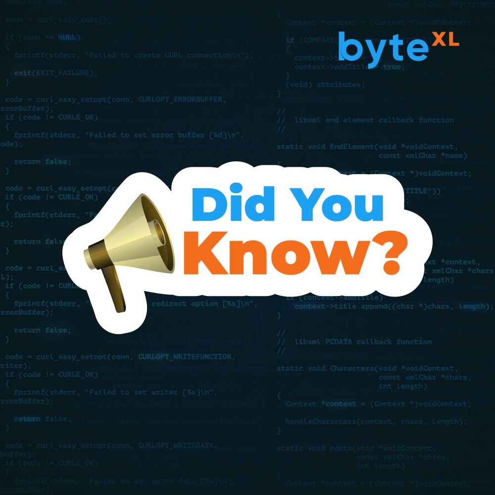 byte_xl's tweet photo. #Didyouknow? #Python was created by Guido van Rossum, a Dutch programmer. He developed the language with minimalism in mind and named it โPythonโ based on a popular British television series, โMonty Pythonโs Flying circusโ. #programming #coding #trivia #itsector #byteXL https://t.co/brL9I5dcLo