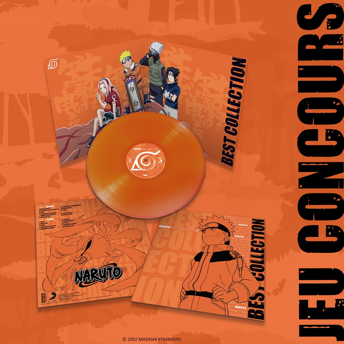 EditionsKana's tweet photo. Envie d'ajouter le Vinyle Naruto à votre collection ? On vous propose un petit concours afin de le remporter 😎

Pour participer : 
🔁 RT ce post
🎧 Laisse le nom de ta musique préférée de l'anime en commentaire !

TAS le 24/10 https://t.co/jeY7RnYRpI