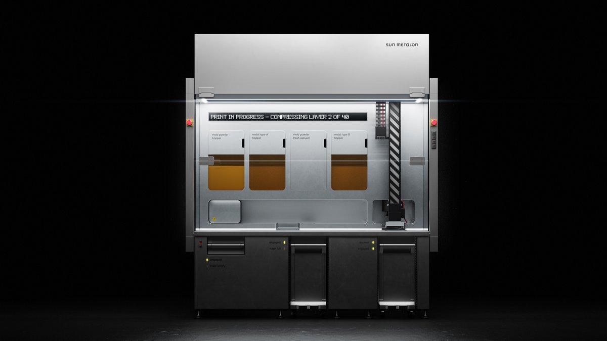 d4v_vc's tweet photo. D4V portfolio SUN METALON (https://t.co/X9poR8YqqQ), a startup developing metal 3D printers, announces that it has raised $5.6M in its latest funding round. With their ultra-high-speed technology, the team aims to produce metal products anytime, anywhere around the globe. https://t.co/DkVeEfd8OC