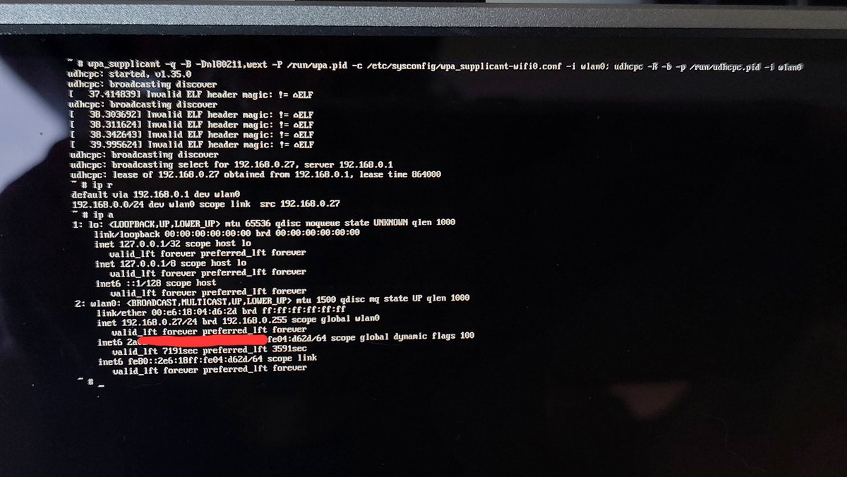 tiagoapimenta's tweet photo. Network working, next I'll make it spawn the services when the device is plugged. https://t.co/XkJKIt6g3U