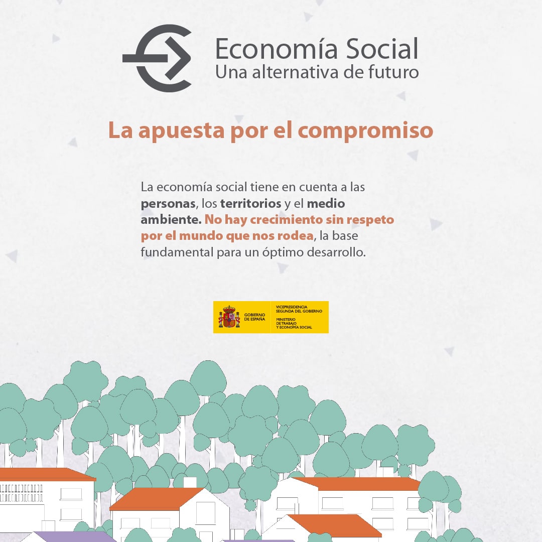empleogob's tweet photo. 🌄 La #EconomíaSocial promueve un modelo económico más humano, justo y sostenible con un papel decisivo en la transformación de la economía mundial. 

🙍‍♀️ Una alternativa de futuro para las personas jóvenes con una presencia fundamental en municipios de menos de 40.000 habitantes. https://t.co/d6SgzpkVhK