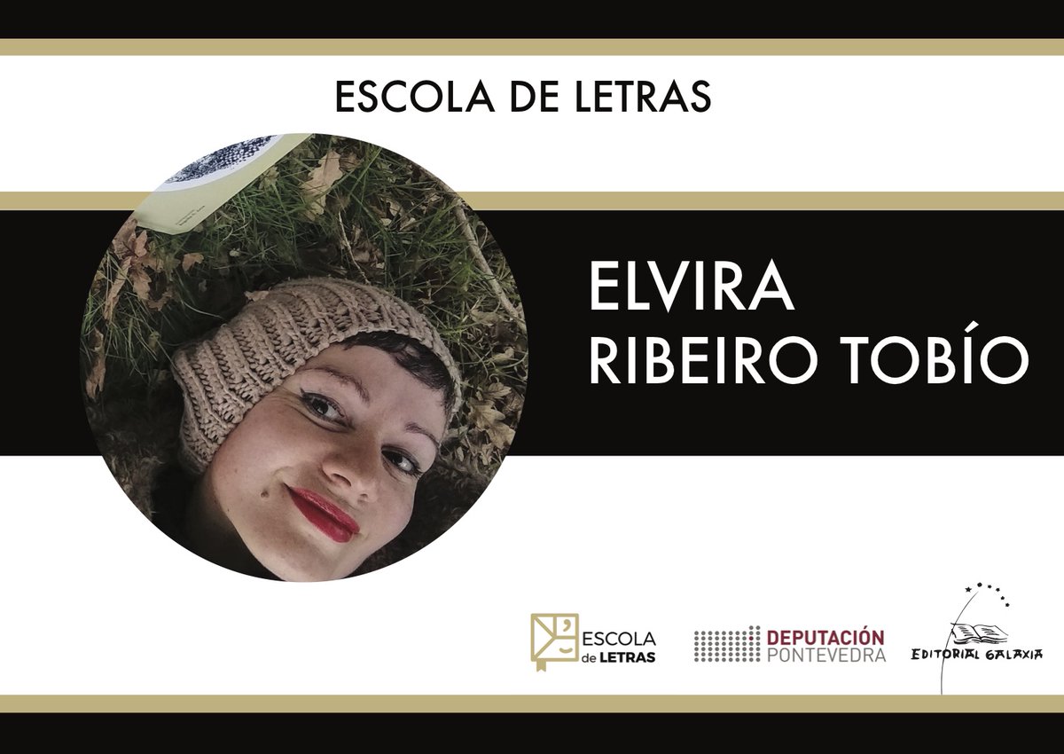 escoladeletras's tweet photo. Mañá comeza o Obradoiro de Poesía, da #EscoladeLetras, da @depo_es a @EdGalaxia, con Elvira Ribeiro Tobío, en #Pontevedra.

👉 O obradoiro, que leva por título "Onde nace o poema", busca que todas as persoas participantes indaguen na orixe da creación poética. https://t.co/heHUnMDGu4