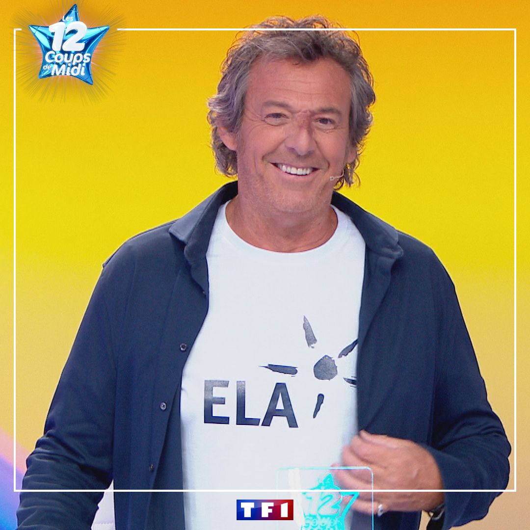 TF1's tweet photo. #ELA fête ses 30 ans. 
Retrouvez la semaine spéciale #Les12CoupsdeMidi au profit d’@ELAOfficielle du 17 au 23 octobre avec @JL_Reichmann ⭐
Vous pouvez participer à cette grande mobilisation en envoyant DON10 par SMS au 92 912 ou sur 👉 https://t.co/ju9Pl7EB05
#MetsTesBaskets 👟 https://t.co/j2DomspkAD
