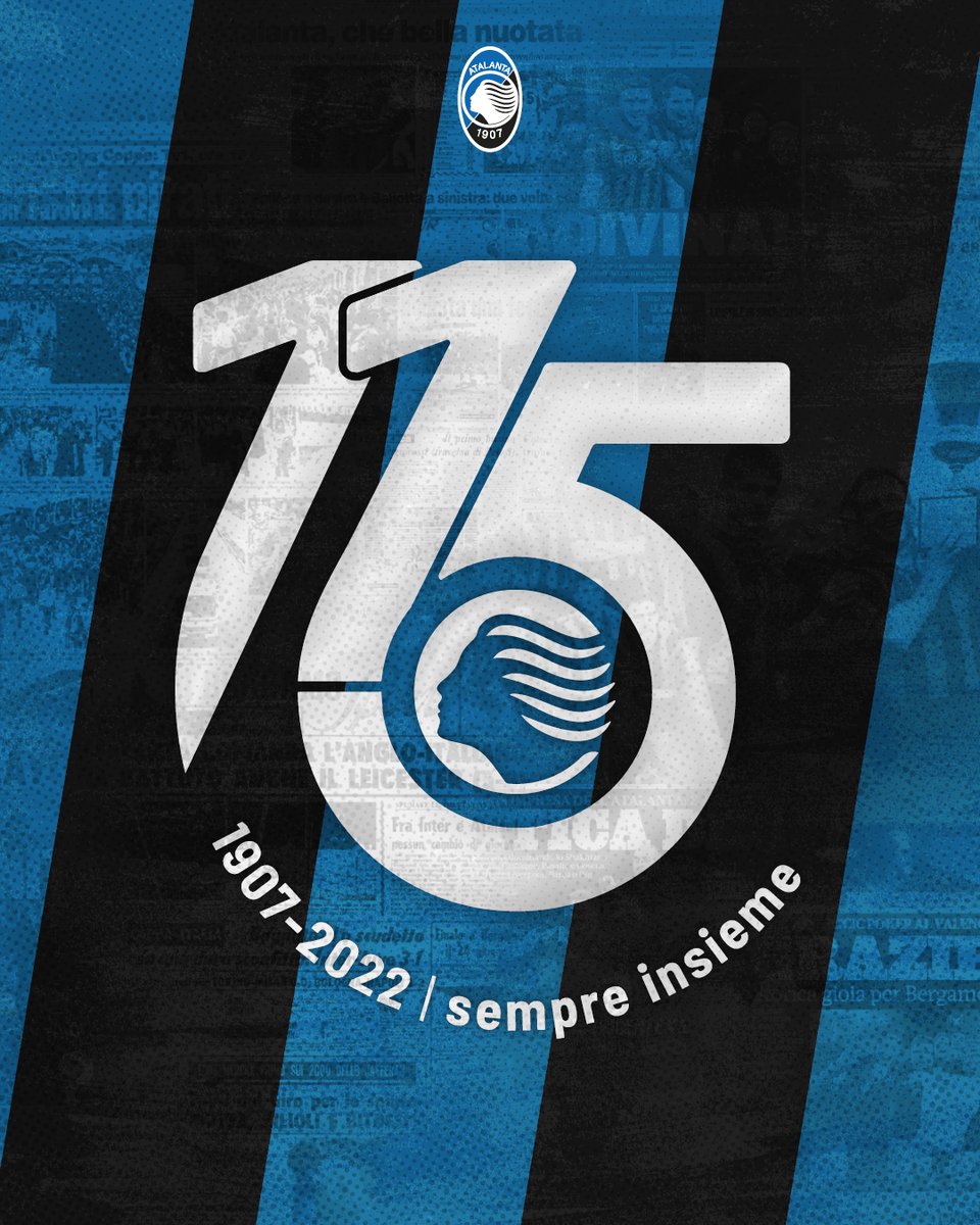 𝟏𝟕-𝟏𝟎-𝟏𝟗𝟎𝟕 ♾ 𝟏𝟕-𝟏𝟎-𝟐𝟎𝟐𝟐

Buon 115° compleanno, magica #Atalanta, e tanti auguri a tutti noi, Atalantini! 🖤💙

Happy 115th birthday, Atalanta, and best wishes to all of us, Atalanta fans! 🥳

#AuguriAtalanta #GoAtalantaGo ⚫️🔵
