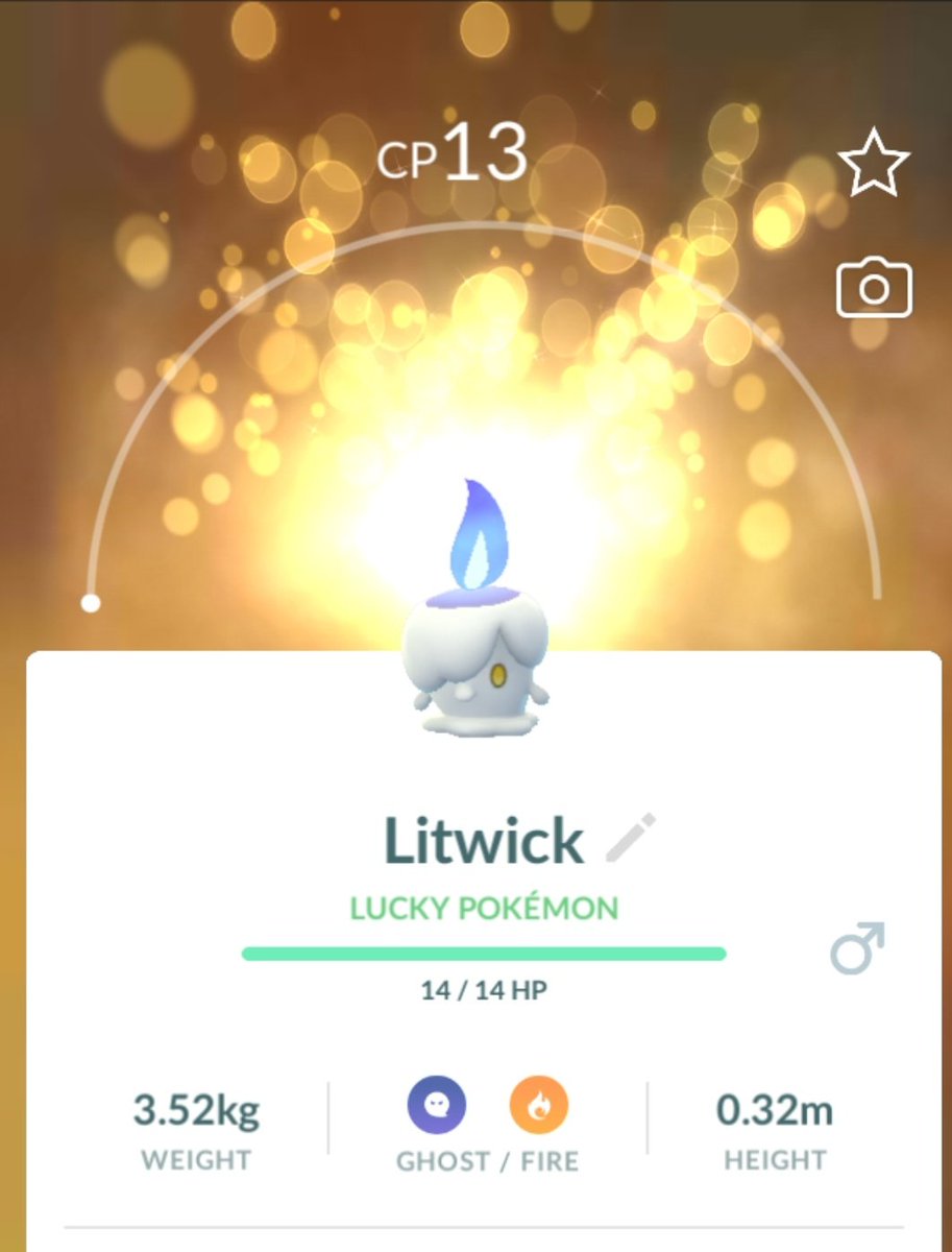 j0beats's tweet photo. When you're swapping rubbish with your haunters then hit lucky 🤦‍♀️
#PokemonGO #luckypokemon #LitwickCommunityDay https://t.co/ggF2DdSuDQ