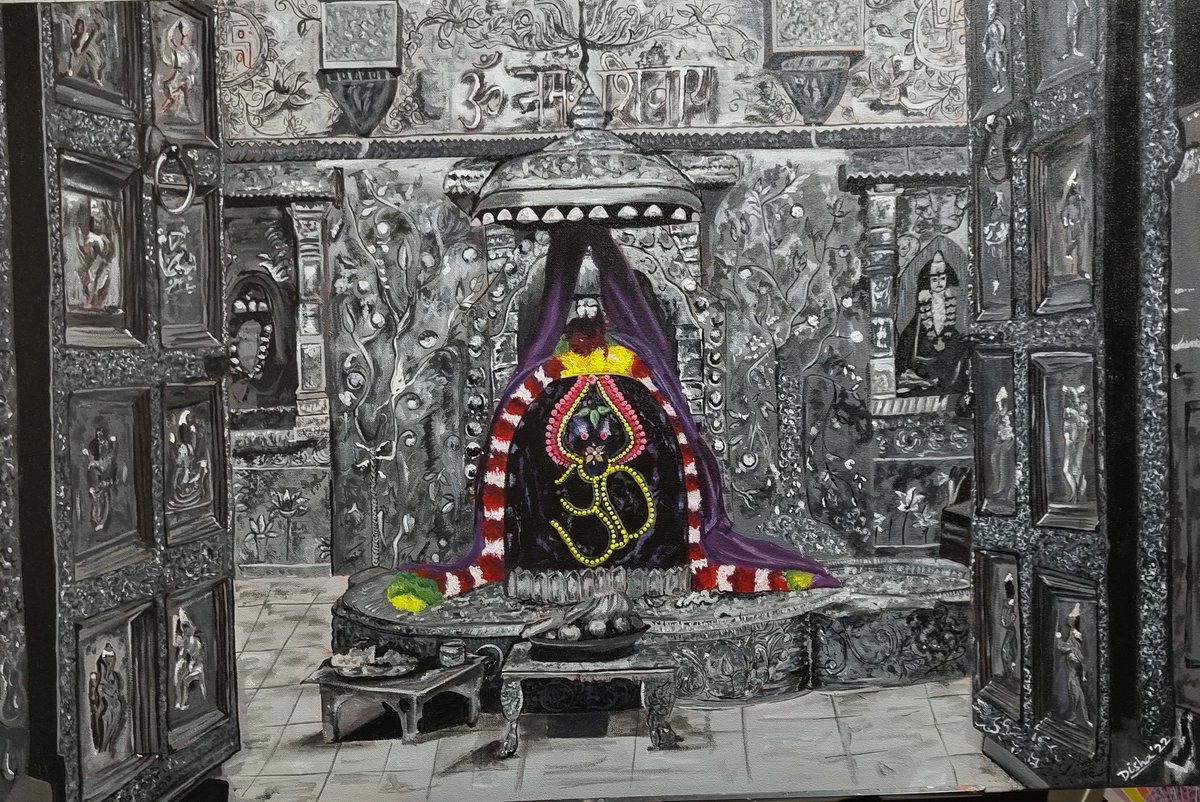 shadesntints's tweet photo. The painting of somnath jyotrilingam made by me was gifted to @AmitShah by @JM_Scindia 
#proudmoment #AmitShah #scindia #art #ArtsOfAshes #Retro #Instagram #instagramdown #HouseOfTheDragonHBO #MUNNEW #TheWatcherNetflix #Somnath #Tempolimit #Temple #BanAdipurush #TheWatcherNetflix https://t.co/8mLOyosqYF