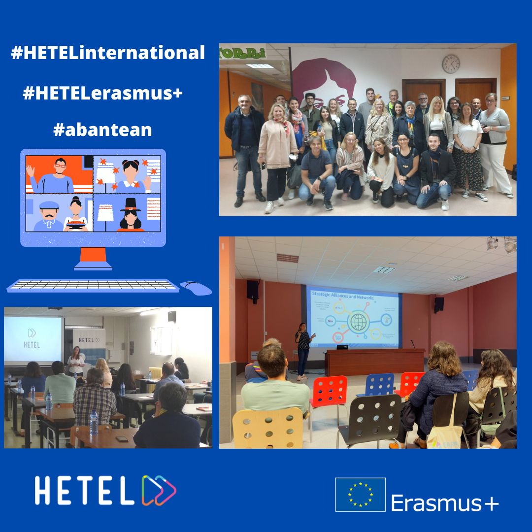 HETELFP's tweet photo. VIMOinVET #erasmusplus project partners have visited #jesuitakindautxu #sopeñabilbao and #centrosomorrostro. Teachers from France, Italy, Denmark, Serbia and Euskadi exchanging good practices in #Virtualcooperation. Abantean! https://t.co/lj9C7mlgIf https://t.co/hUELRnLicu