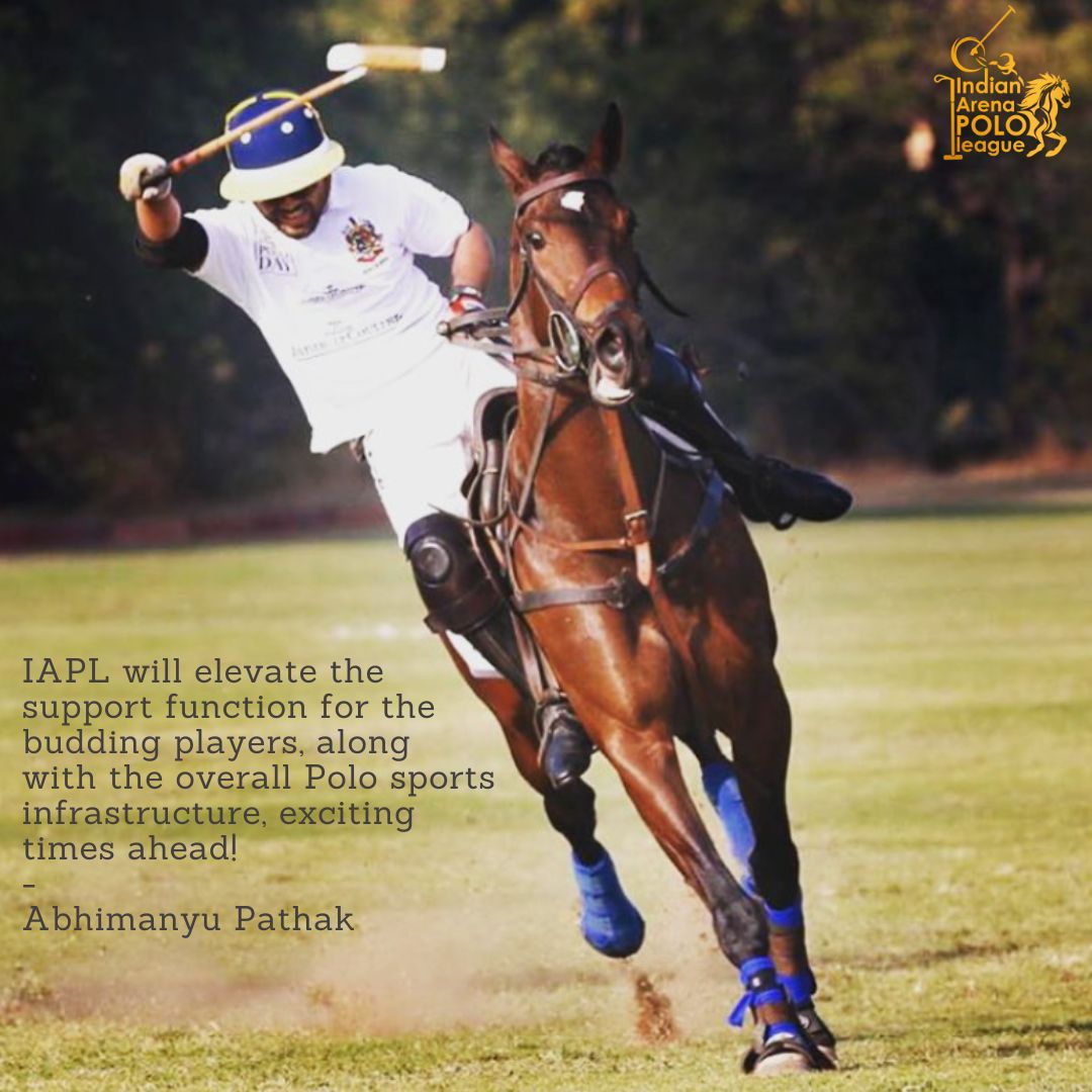 IndianPolo's tweet photo. We absolutely resonate with @abby_sonapolo
ProSportify is committed and inching forward to welcoming the league culture in India's POLO space as Indian Arena Polo League.
Stay Tuned for upcoming announcements.
@tarun_61 #itsPOLOtime
#Polo #IndianArenaPoloLeague #SportsLeague https://t.co/sOSqh6dBzr