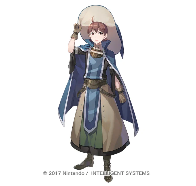 『ファイアーエムブレムヒーローズ』にて、「自警団見習いリヒト」を描かせていただきました。本日よりゲームに登場しています。どうぞよろしくお願い致します! #FEヒーローズ  #FEHeroes 