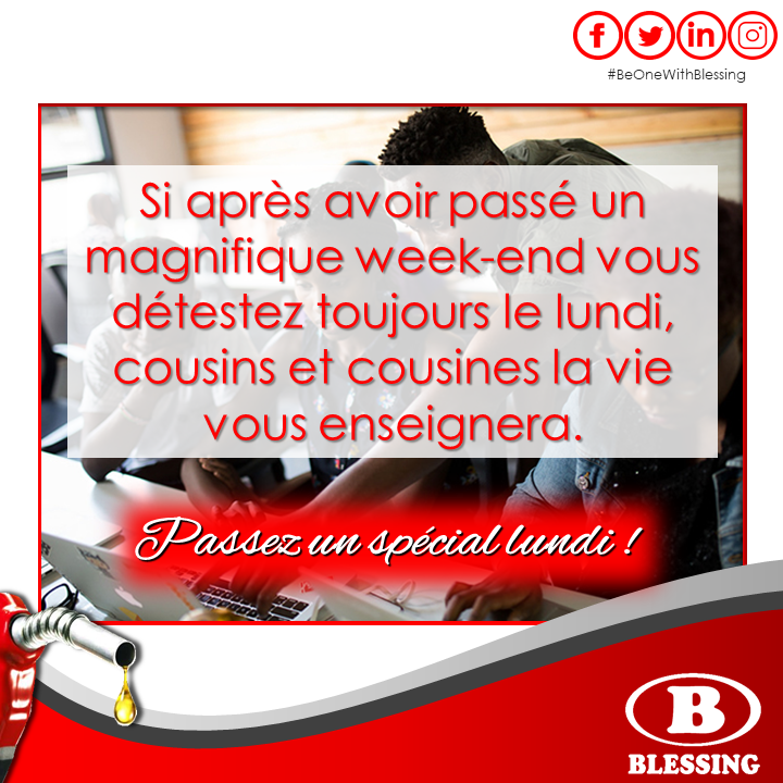 Blessingcmr's tweet photo. Après les bruits c'est le travail💪✨, celui là qui nous permets de nous épanouir, de vivre, de rendre heureuse notre famille, de réaliser nos rêves et bien évidemment de pouvoir continuer les bruits quand nous le voulons🎉🎊✨.
#BeOneWithBlessing #BOWBlessing https://t.co/alKtvIJuls