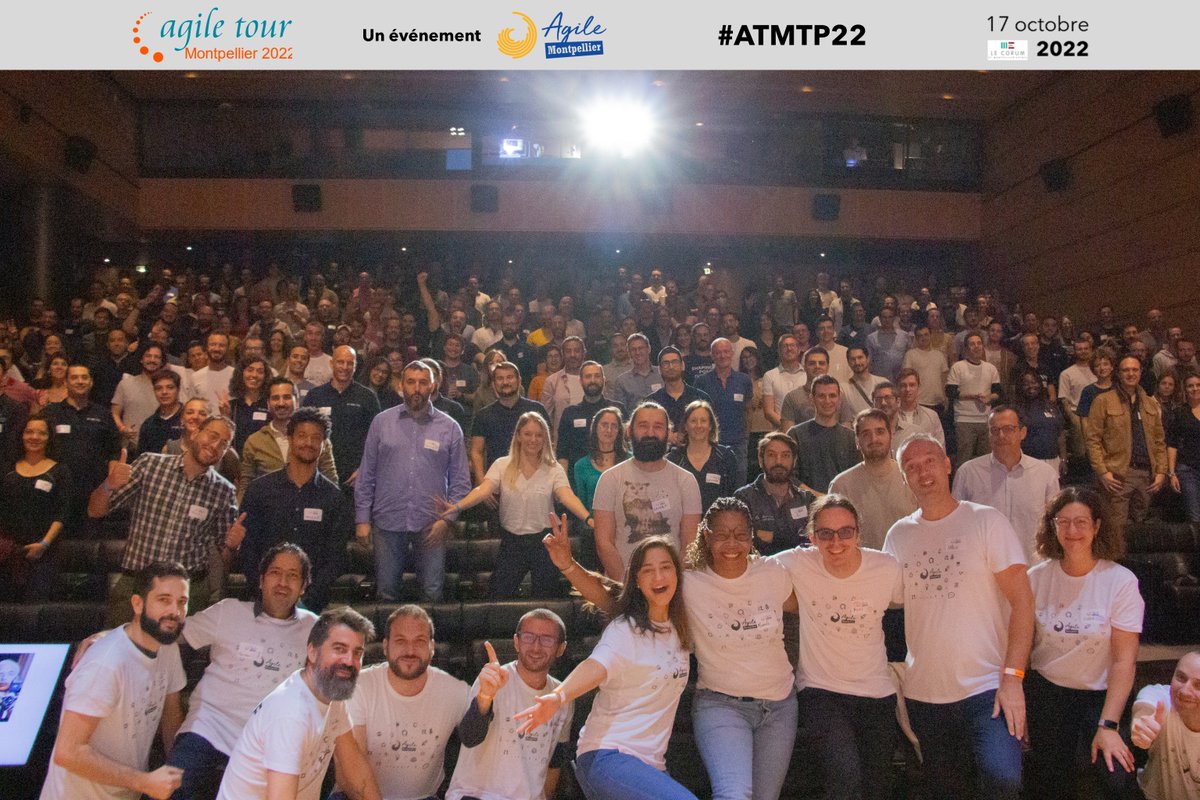C'est le top départ de cette 11eme édition de l'<a href="/atmtp/">Agile Montpellier</a>.
Et c'est l'ensemble de l'équipe de <a href="/atmtp/">Agile Montpellier</a> qui démarre cette belle journée avec un discours de bienvenue à tous les participants.
#Accueil #Starter #Enthousiasme #ATMTP22 #agiletourmontpellier