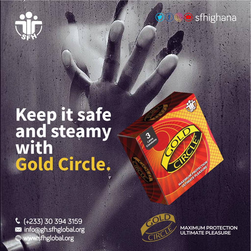 Reach for GOLD and keep it #Safe
with #GoldCirclecondoms