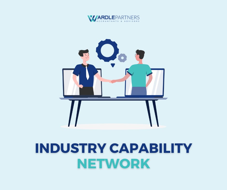 Unlock new business opportunities with the help of #IndustryCapabilityNetwork (ICN) and have access to an online tool that connects suppliers and business prospects throughout Australia and NewZealand.

Registration at bit.ly/3EMWjZq 

#WardlePartnersAccountants&Advisors