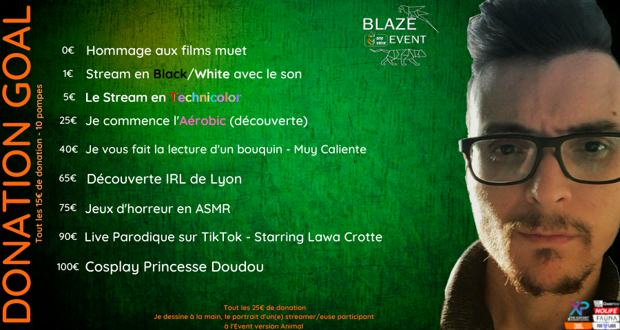 DoudouSpeakLeQ's tweet photo. Merci à tous, pour votre présence lors du @BlazeEvent 2022. J'ai rencontré des gens EXTRAORDINAIRE , les uns plus fou que les autres. Une ambiance de DINGUE. Hâte de faire partis du prochain. Tout les donations goal on étaient atteins. Dur de retourner au taff . 😂😅 https://t.co/Wls6nfalFh