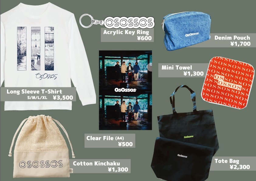 プレイガイドにてチケットが発売中です🎫

2022.10.28(金) 渋谷LOFT HEAVEN
Os Ossos 単独公演「One-man」

※座席あり
OPEN 18:00 / START 18:30
前売¥3,000 / 当日¥3,500

▼チケット購入ページ（e+）
eplus.jp/sf/detail/3699…