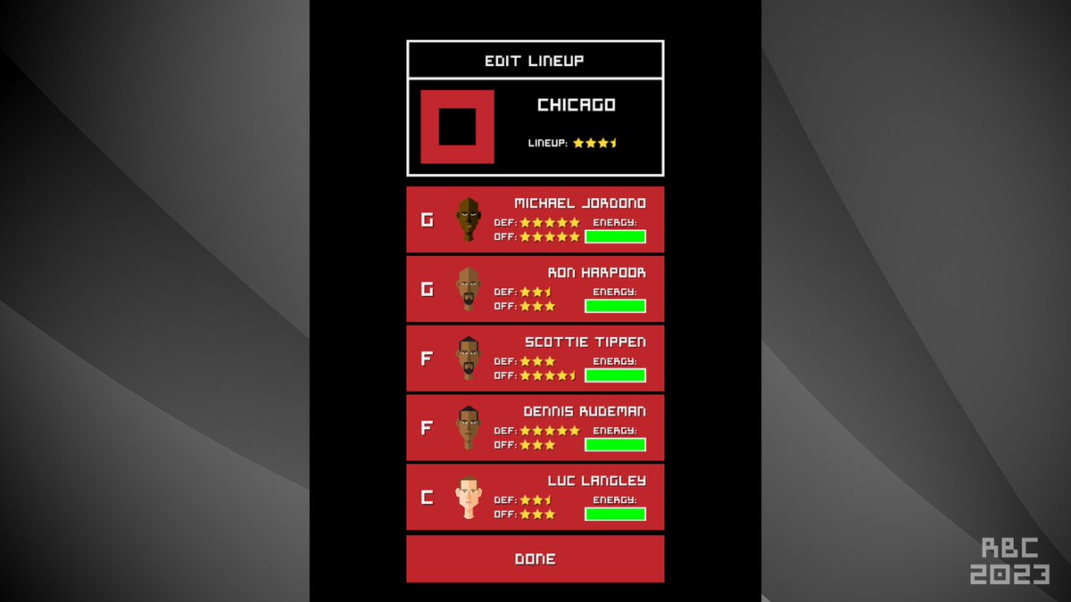 🚨 OUT NOW! 🚨

We've launched Retro Basketball Coach 2023 on mobiles/tablets today for only 1.99 ($/£)!

App Store: apps.apple.com/us/app/retro-b…

Google Play: play.google.com/store/apps/det…

- 2D Match Engine
- Current &amp; Mid-90s Rosters
- Draft &amp; Training 🆕

#gamedev #indiedev #indiegames