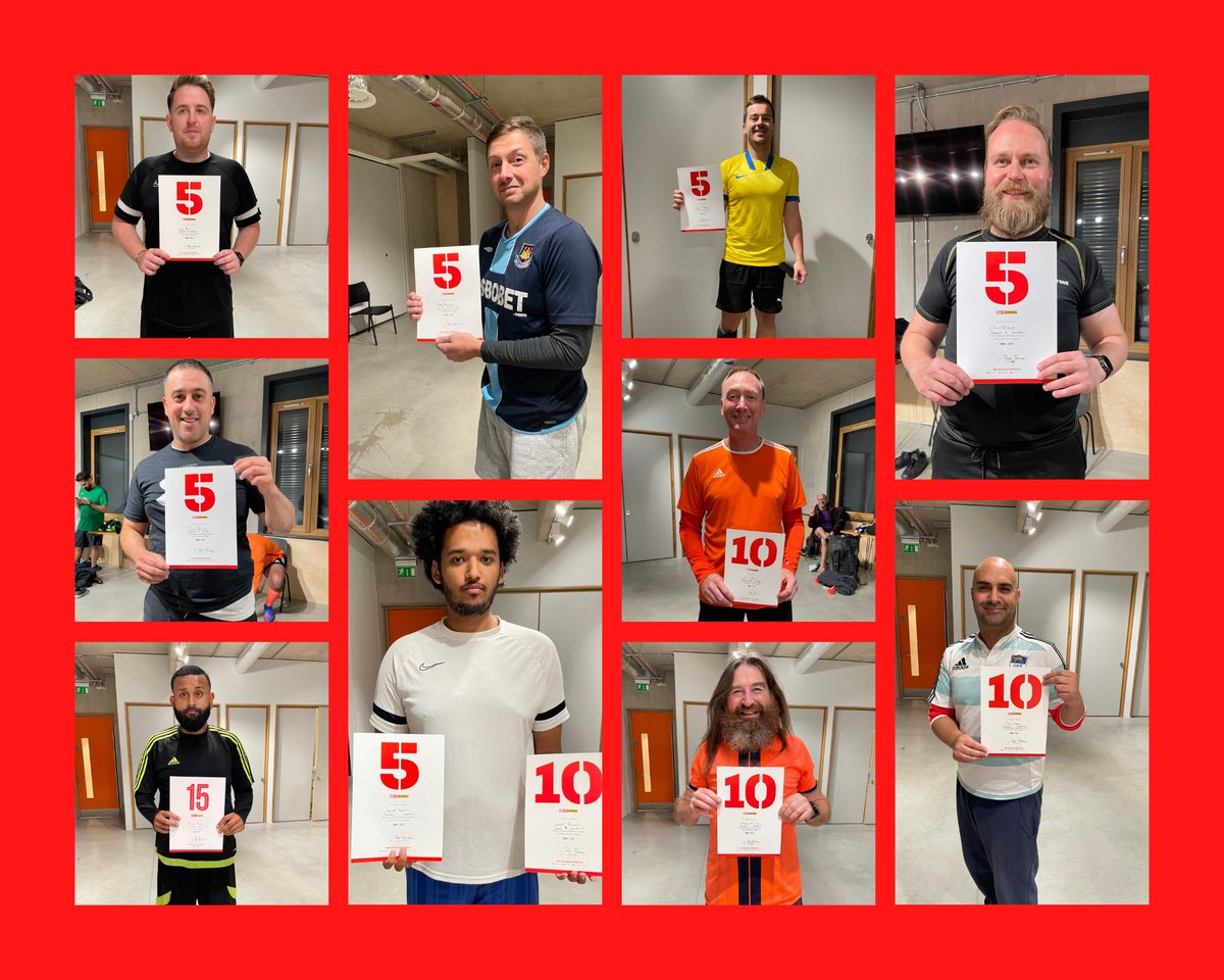 Congratulations to all at MAN v FAT #Leyton for another epic season, losing a total of 129.1KG across the two clubs 😊 The club has gone from strength to strength becoming our first dual leagued club within London. Best of luck with your new teammates for the season ahead!