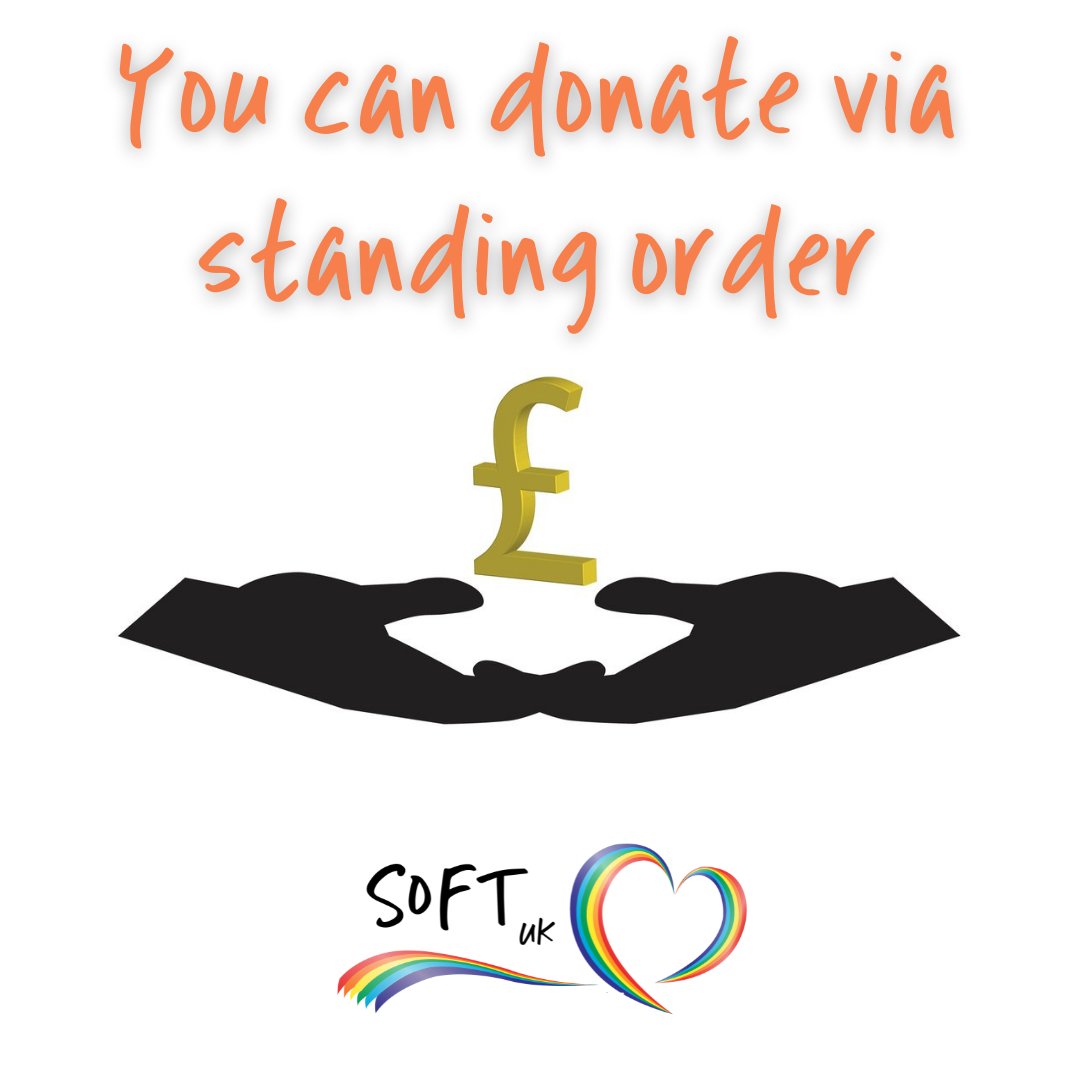 Did You Know that you know that you could give via Standing order? For our banking details, please email kate.hart@soft.org.uk. Your donation will help us to provide support to families through an incredibly difficult time. #fundraiseforSOFT #donate