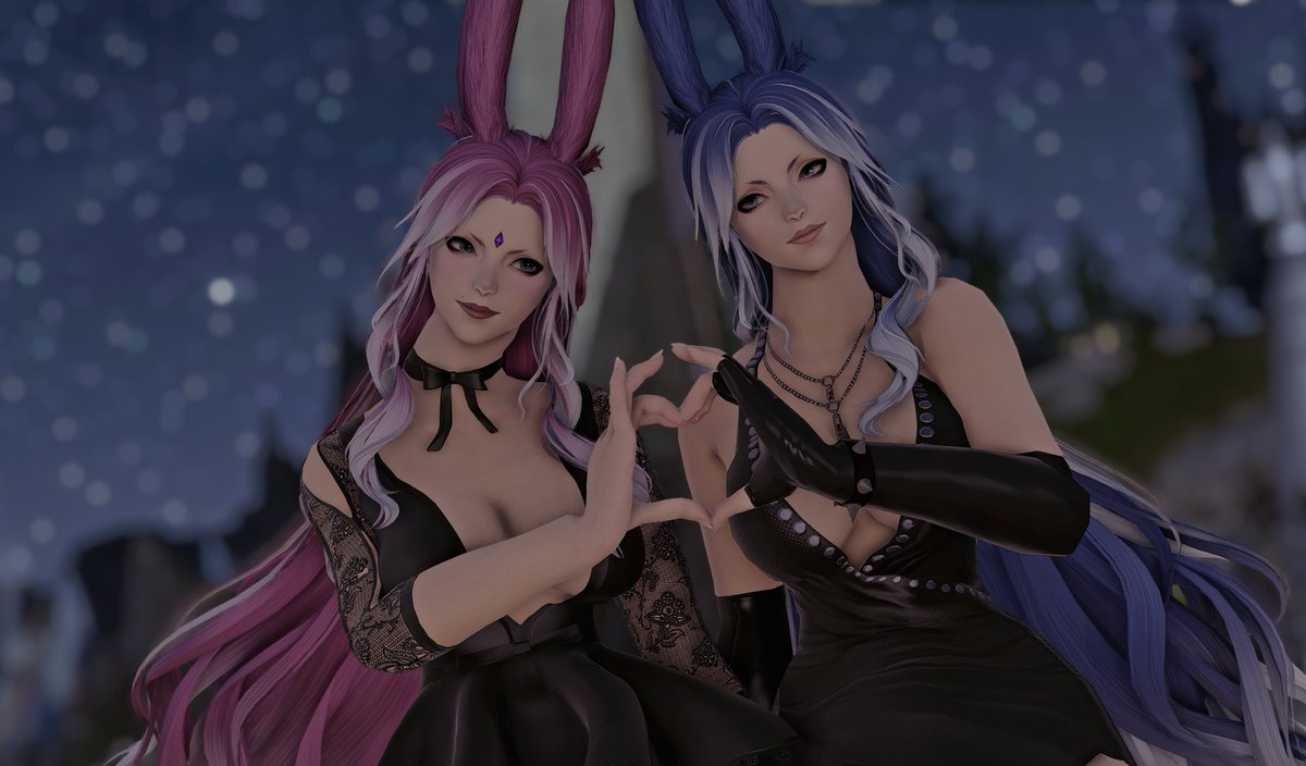 SyphiaXIV's tweet photo. The twin~
#GPOSERS #NenekoColorS #ffxivsnaps https://t.co/ZbzttHmRJF