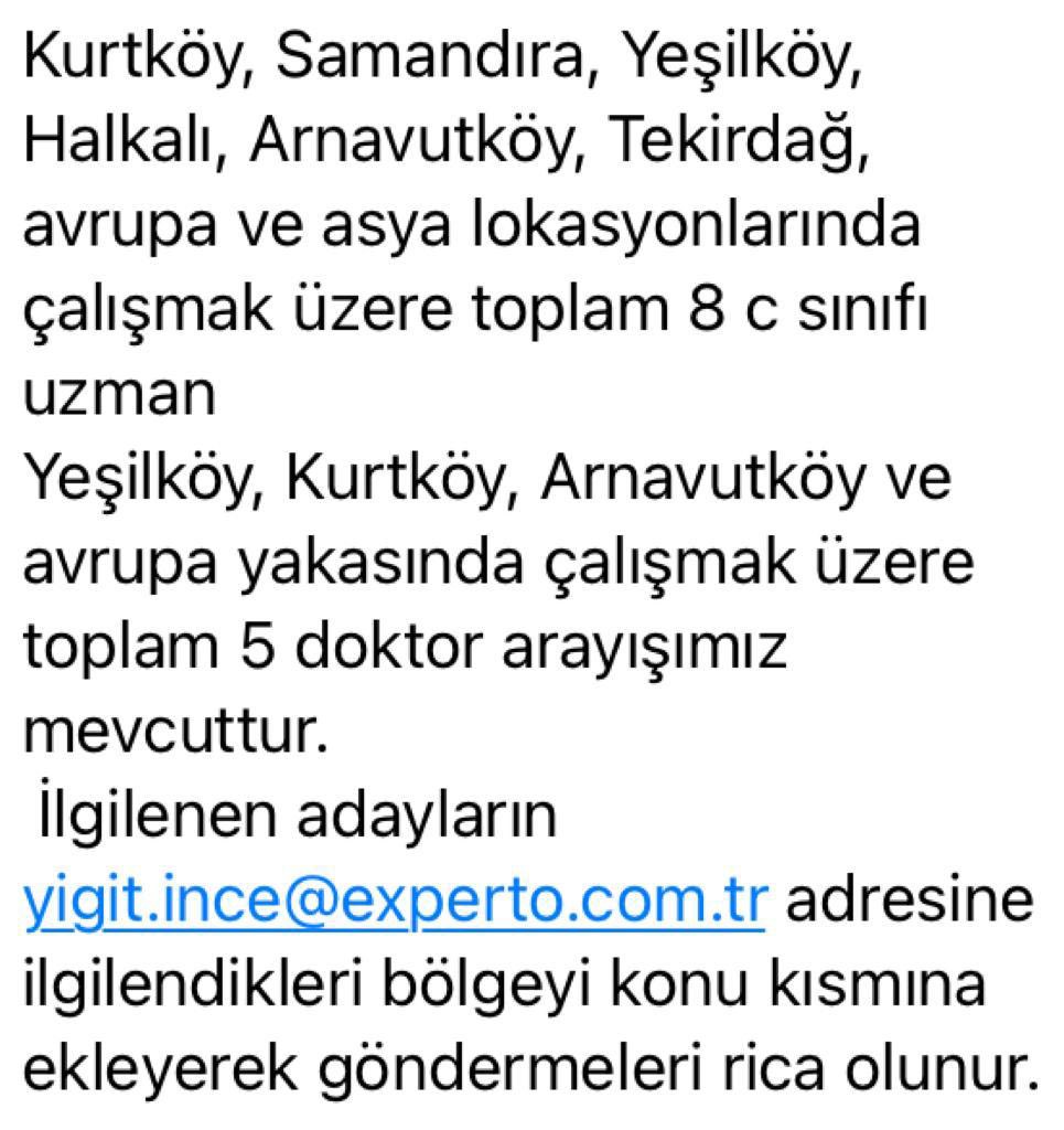 yigitnce's tweet photo. ‼️‼️‼️‼️İş İlanı https://t.co/w0PVWz9ZLy