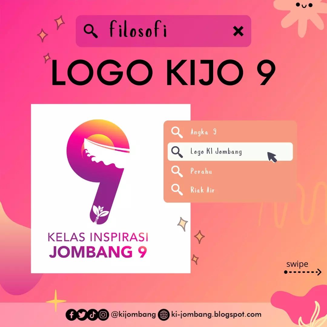 KIJombang's tweet photo. [LOGO KIJO 9]

Bagaimana Sobat Kijo?
Excited banget kan...
Soalnya mimin juga excited banget...

Nah, silahkan dicek apa arti dan filosofi dari logo yang sudah kami luncurkan 🚤

#kijombang #kelasinspirasi #kijo #relawanjatim #relawanindonesia #relawaninspirasi #logo #filosofi https://t.co/Xlr4pcqSvq