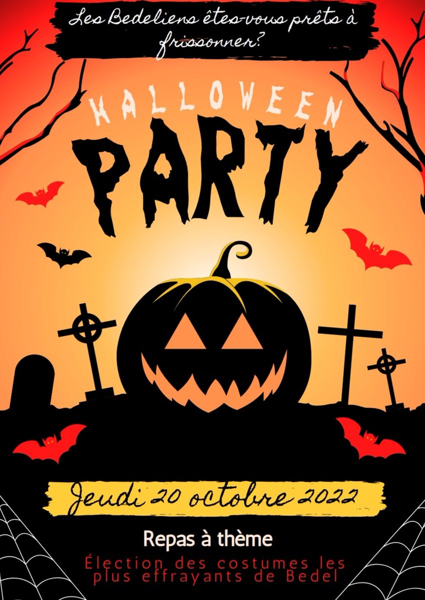 noemie2606's tweet photo. Les Bedeliens sont-ils prêts? Nous allons bien nous occuper de nos élèves!!! 👻🎃🫣AHHHHHH
#halloween @BedelCollege https://t.co/u1h5ElW1he