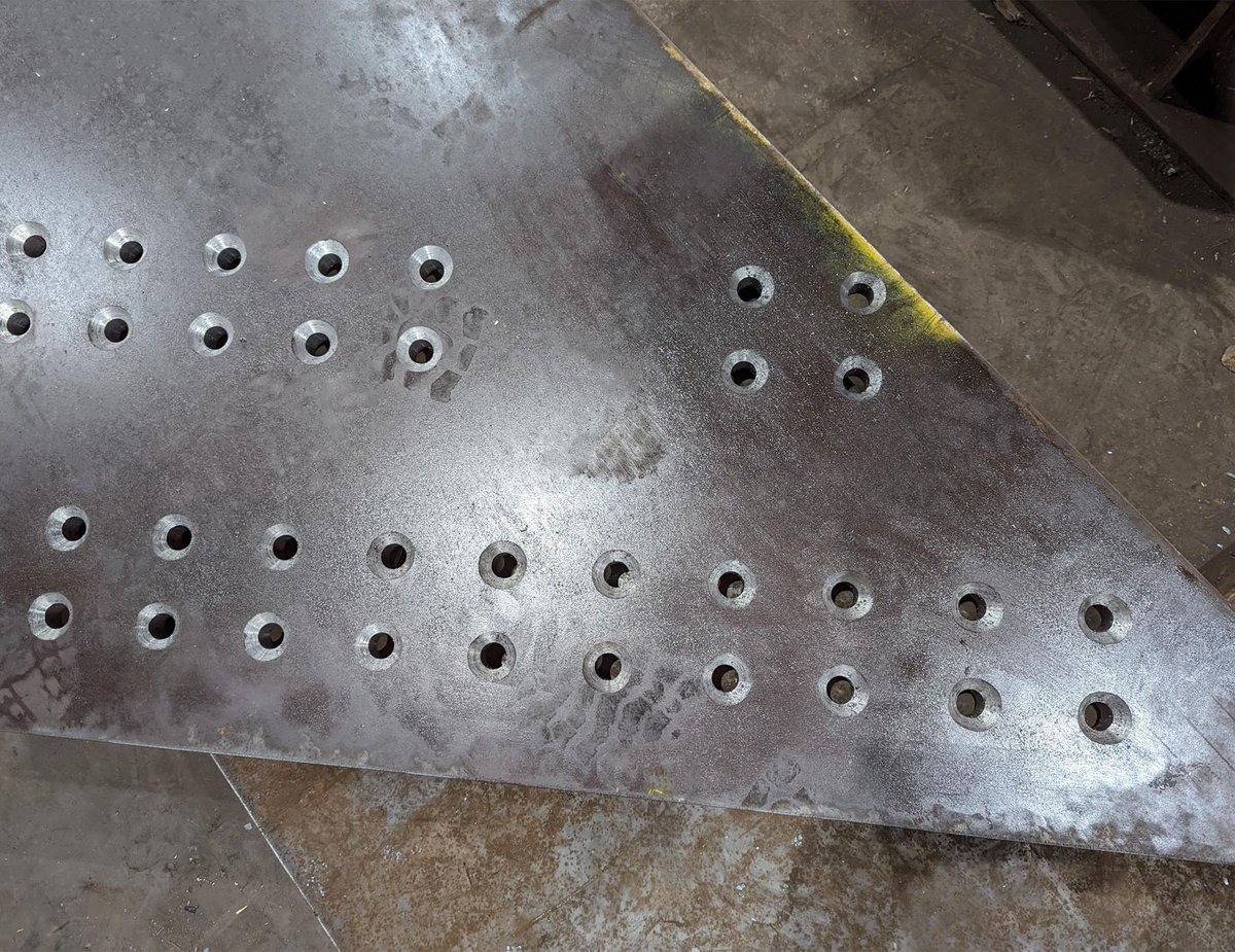 MurraySteelPro's tweet image. We recently completed an #Engineering project for a #NetworkRail company which required #Countersinking #Steel with 30mm and 22mm dia holes.

Find out more about the work we do in the rail sector: murraysteelproducts.com/sectors/rail