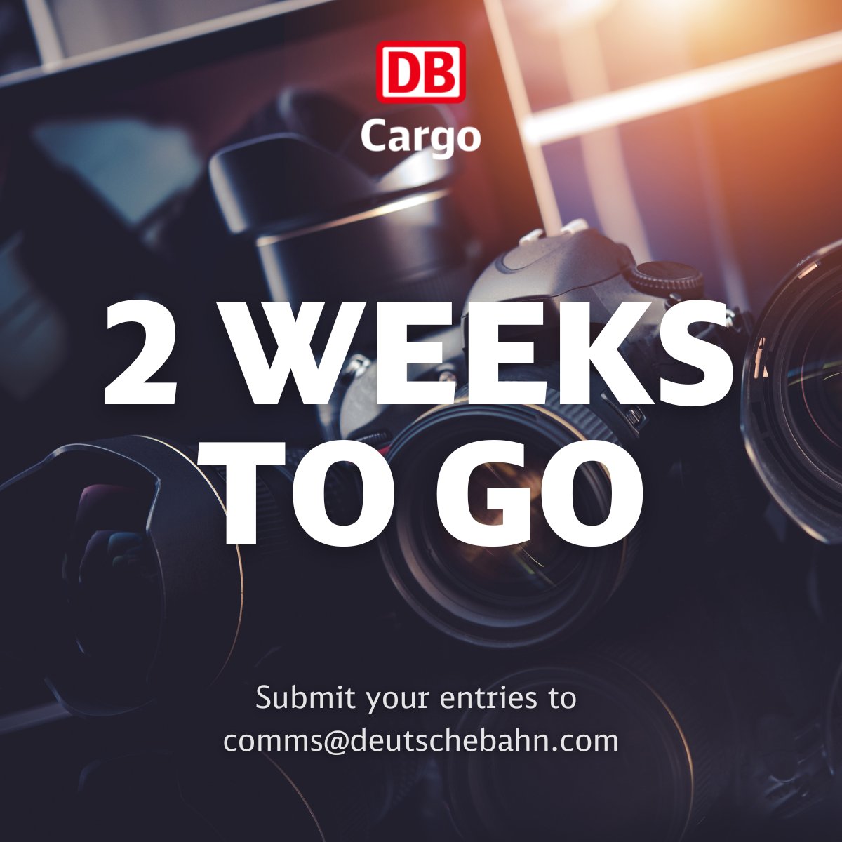 Don't miss your chance to grab some amazing prizes: 
🏆 1st Place: A depot tour and a cab ride
🏆 2nd Place: A depot tour
🏆 3rd place: A DB Cargo UK goody bag

Make sure your entries comply with our terms and conditions by visiting: ow.ly/nMNK50L9Uif