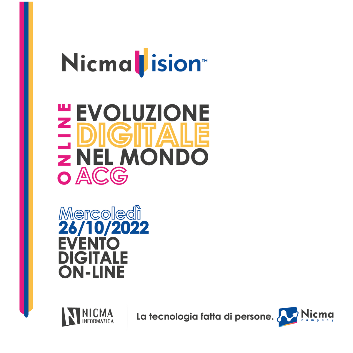 Nicmasrl's tweet photo. In questo webinar completamente gratuito scopri le novità del mondo ACG dalla viva voce dei nostri esperti e in questa occasione potrai ascoltare la storia di successo di Bofrost Italia .

⬇️ ⬇️ ⬇️ ⬇️ ⬇️ ⬇️ ⬇️ ⬇️ ⬇️ ⬇️ ⬇️ ⬇️

https://t.co/xwsCLkhmk8 https://t.co/Z2A5cKWyVs