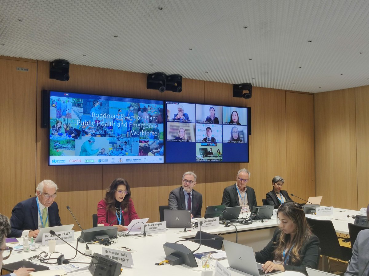 GHWN (@ghwnetwork) on Twitter photo To progress toward the SDGs, we need a workforce able to deliver essential public health functions now & in the future
It is imperative that we come together across disciplines & sectors for #1healthworkforce
<a href="/LauraMagVall/">Laura Magaña V.</a> <a href="/VBKerry/">VbK</a> <a href="/imperialcollege/">Imperial College London</a> <a href="/JimC_HRH/">Jim Campbell</a> <a href="/UKHSA/">UK Health Security Agency</a> <a href="/atiyamosam/">Atiya Mosam</a> To progress toward the SDGs, we need a workforce able to deliver essential public health functions now & in the future
It is imperative that we come together across disciplines & sectors for #1healthworkforce
<a href="/LauraMagVall/">Laura Magaña V.</a> <a href="/VBKerry/">VbK</a> <a href="/imperialcollege/">Imperial College London</a> <a href="/JimC_HRH/">Jim Campbell</a> <a href="/UKHSA/">UK Health Security Agency</a> <a href="/atiyamosam/">Atiya Mosam</a>