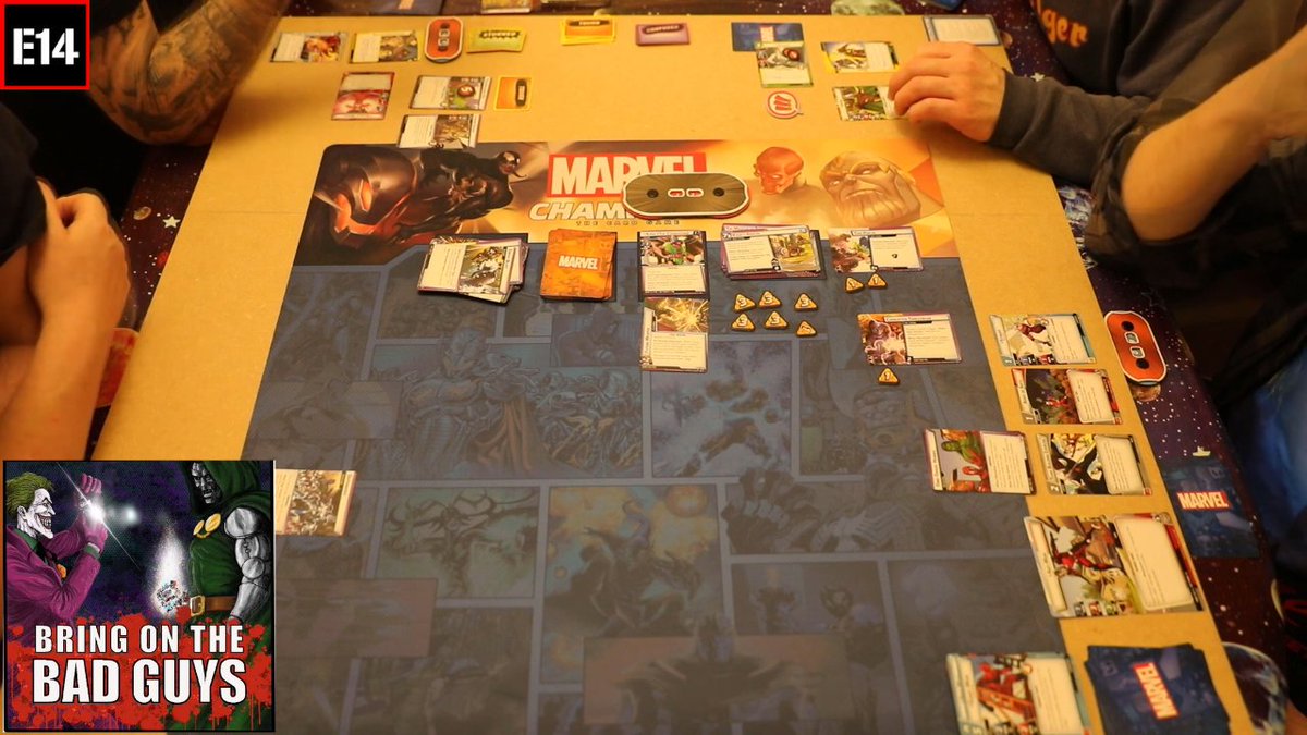 New on E14 - Bring on the Bad Guys - Episode 49 - Marvel Champions Gameplay!

Kang has arrived and is tearing up the time stream!  It's up to the unlikely team of Scarlet Witch, Vision, Ant-Man and Drax the Destroyer to save it!

emotionally14.com/2022/10/bring-…

#marvelchampions #botbg