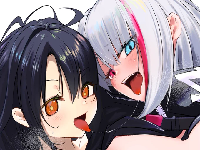 #ドールズフロントライン  #ドルフロ  #少女前线  #소녀전선 エロかわいい推し瞳の描き方は常に研究中 
