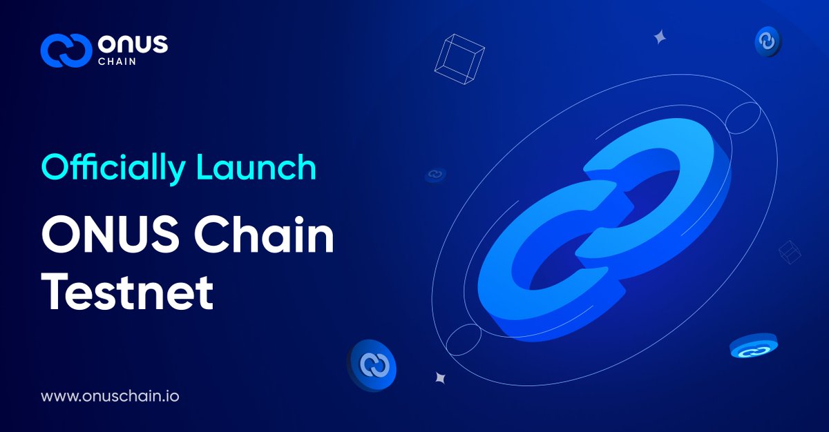 👑 <a href="/ONUSChain/">ONUS Chain</a> officially launches on Testnet

After a period of research and development, ONUS Chain is delighted to confirm its official #Testnet launch.

Get free $ONUS Coin to experience ONUS Chain Testnet now!

📌 See details and instructions at: bit.ly/3g7ZbG9