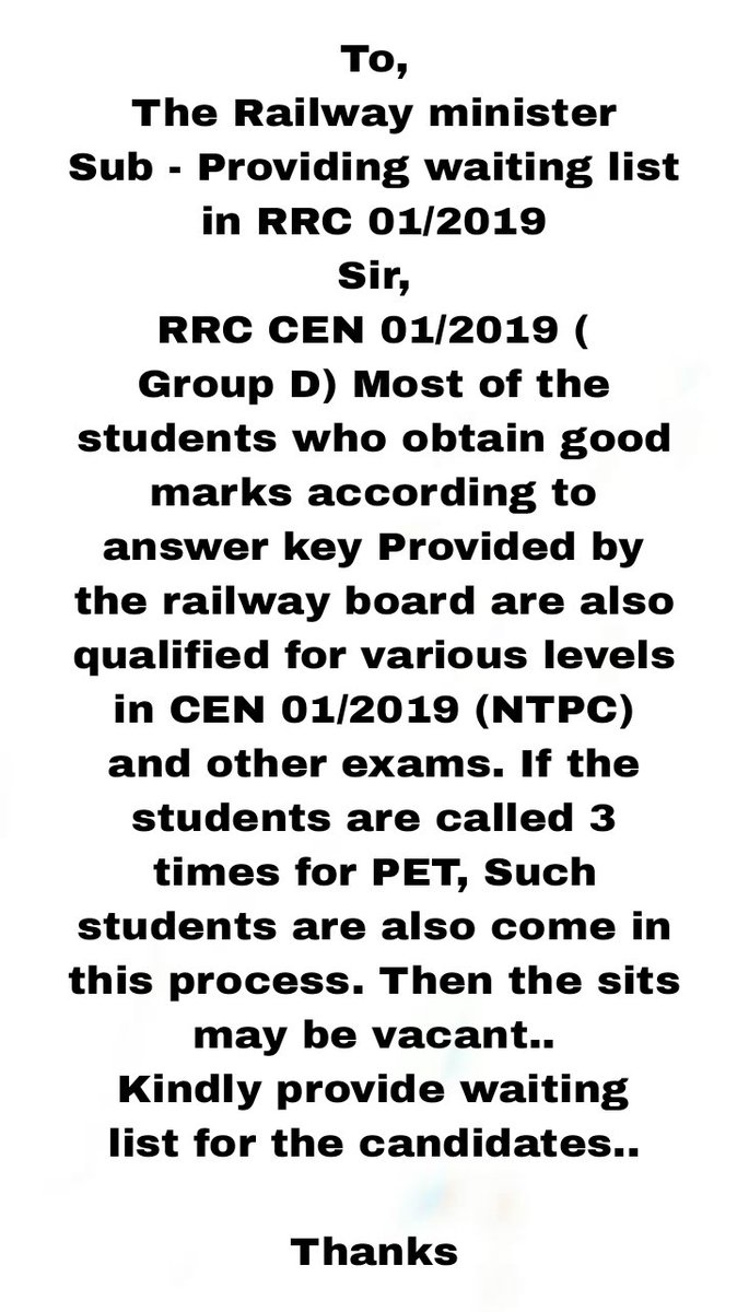 Abyth999's tweet photo. #rrbntpcgiveusjoiningfaster2022 https://t.co/h2e6WNmNEm