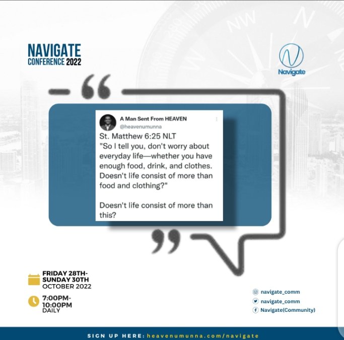cd_egems's tweet image. To elevate the quality of your life and find fulfillment, one must improve the quality of decisions they make. To improve your decision making, you need access to superior knowledge. 

#NavigateConference2022
#Navigate2022
#TheNextPhase

heavenumunna.com/navigate
